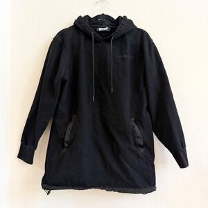 Stadium Goods M Black Cotton Pullover Hoodie Adjustable‎ Toggle Hem Streetwear